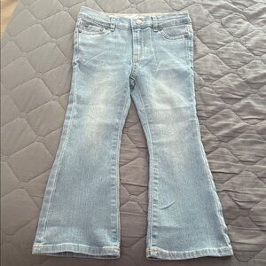 Light Blue Girl’s Flared Jeans